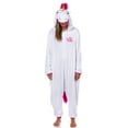 thumbnail image 1 of Minion Women's Fluffy Unicorn Costume Unions Suit Fleece Onesie Pajama, 1 of 7