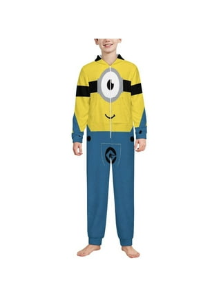 Onesie Pigiama Minions Uomo Pigiama Tuta Minions Pigiama
