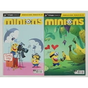 Minions #1-2 VF/NM complete series Despicable Me spin-off ; Titan