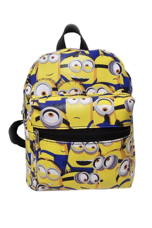 Minions 10" Mini Faux Leather Backpack