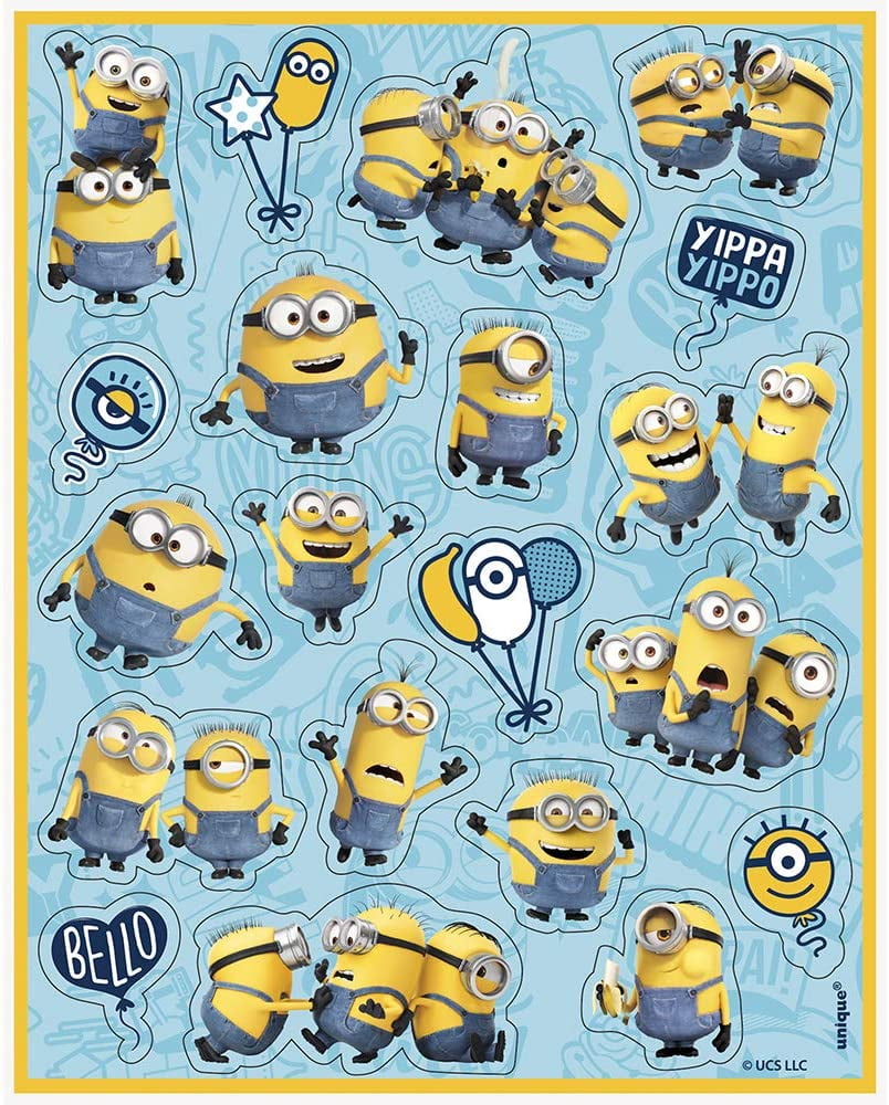 DIY MINIONS STICKERS/ How to make Minions Sticker at home/ without printing  machine/ #minions 