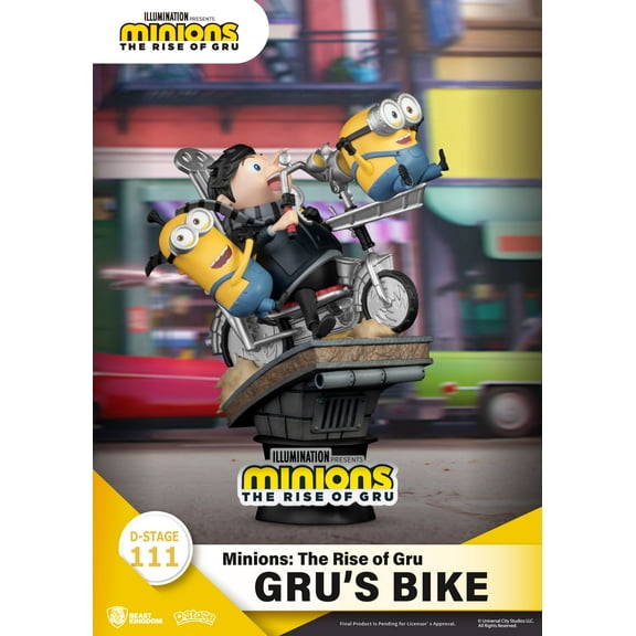 Beast Kingdom - Minions 2 - D-Stage - Rocket Bike 6" Statue
