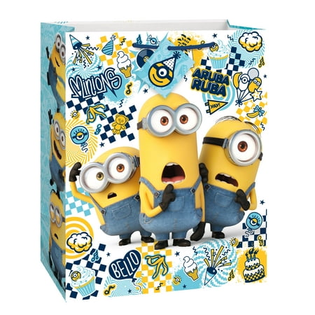 Minions 2 Large Gift Bag, 1ct