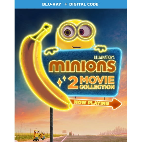 Minions 2-Movie Collection (Blu-ray + Digital Copy), Family, Universal