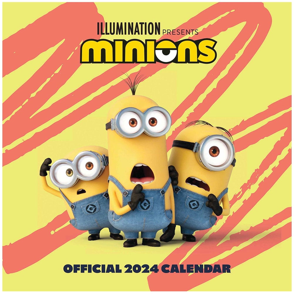 Minions 2025 Square Wall Calendar