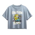 thumbnail image 1 of Minions 3 - Caution Content Creator - Youth Girls Boxy T-Shirt, 1 of 4