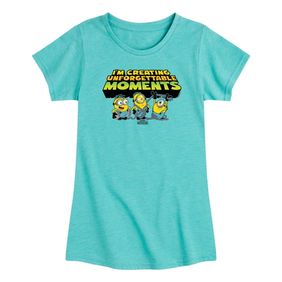 Minions 3 - Creating Moments - Toddler Girls Fitted Short Sleeve T-Shirt