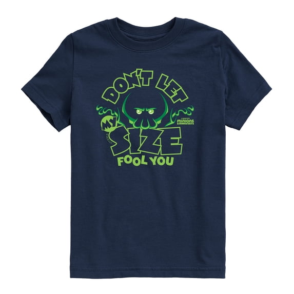 Despicable Me - Don't Let My Size Fool You Toddler Boys' Toddler Short Sleeve Graphic T-Shirt