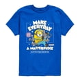 thumbnail image 1 of Minions 3 - Make Everyday A Masterpiece - Youth Boys Short Sleeve Graphic T-Shirt, 1 of 4