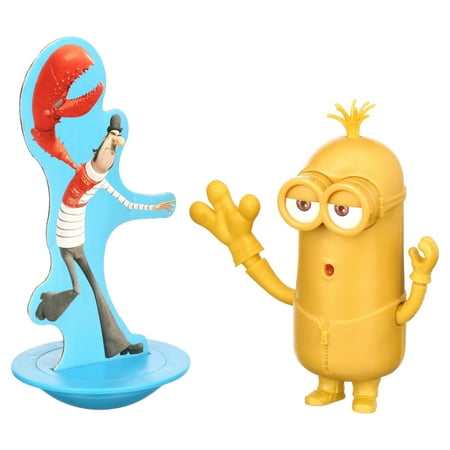 Minions Action Figures, The Rise of Gru Villain Smack Kevin Toy for 4 Year Olds & Up