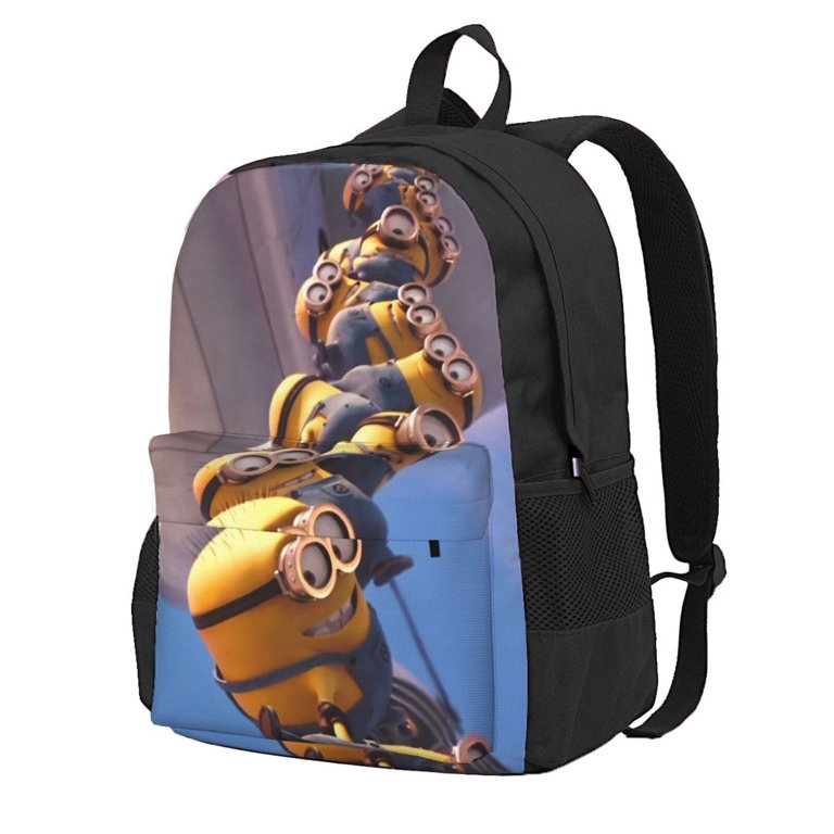 Minions Adult Backpack Lightweight Backpack Large Capacity 