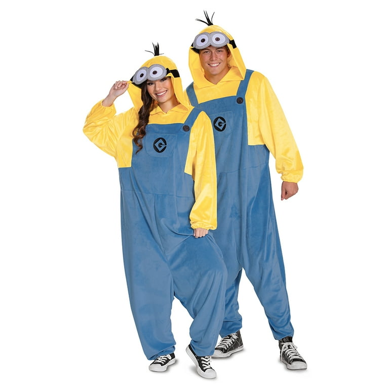 Minion Female Costume Adult Unisex Yellow Despicable Me Minion Female Costume Adult Unisex Yellow Despicable Me