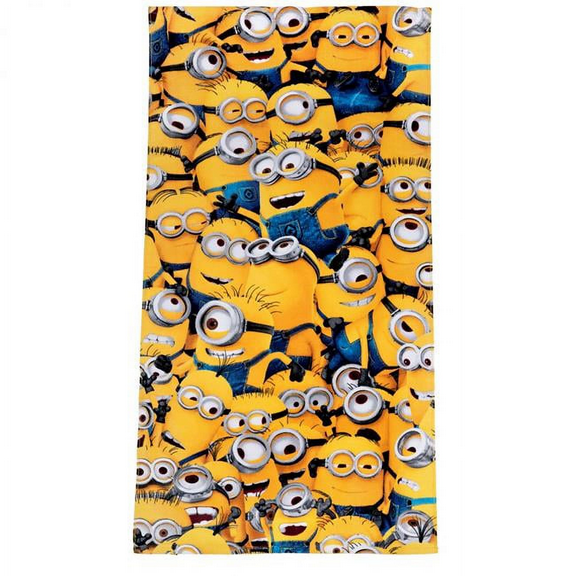 Minions All Over Beach Towel