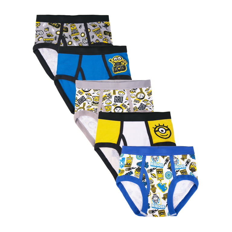 Minions Ap Character 5 Pack Briefs 