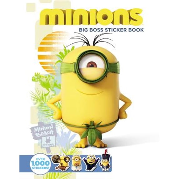 Pre-Owned Minions: Big Boss Sticker Book (Paperback) 0316300012 ...