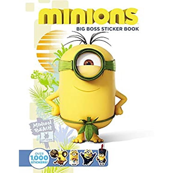 Pre-Owned Minions: Big Boss Sticker Book (Paperback) 0316300012 9780316300018