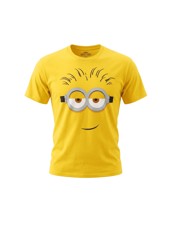 Minions Big Face Adult Group Halloween Costume T-Shirt Bob, Stuart or Kevin