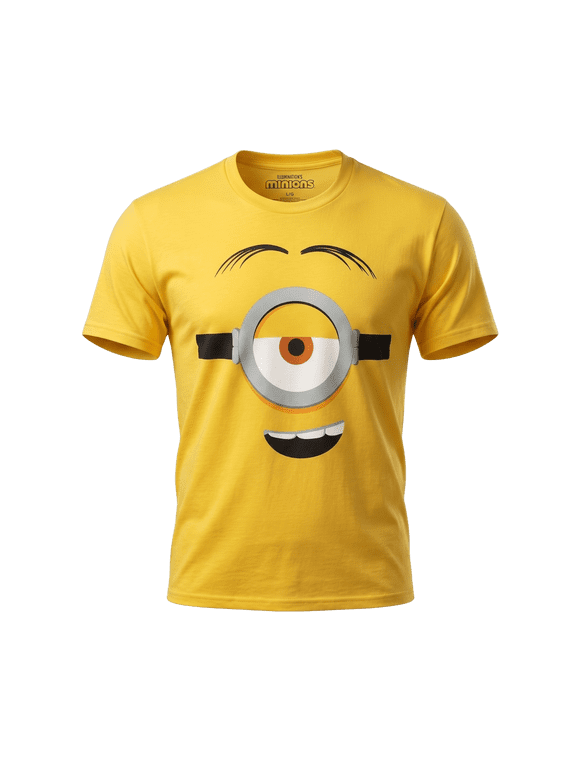 Minions Big Face Adult Group Halloween Costume T-Shirt Bob, Stuart or Kevin