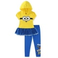 thumbnail image 1 of Minions Bob Cosplay Hooded Shirt with Tulle and Legging Pants Set (Girls), 2 Piece Set, Sizes 3T-10, 1 of 7