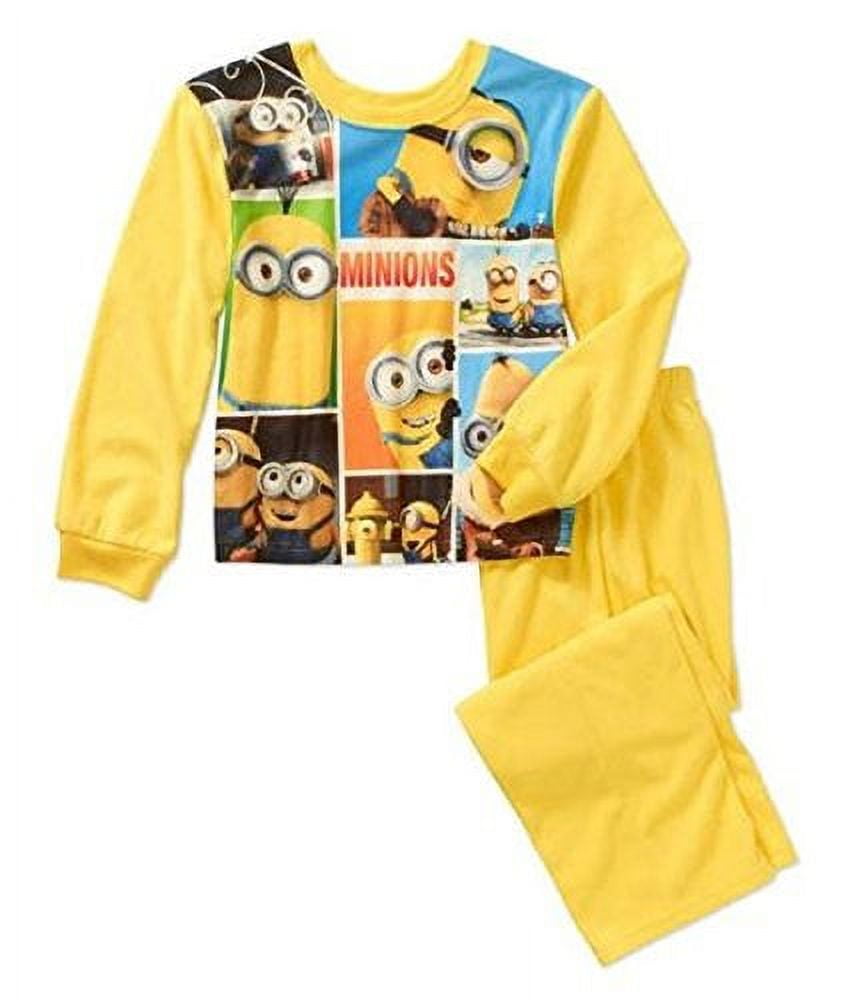 DESPICABLE ME Minions Boys' Licensed Poly 2 Pc Pajama Sleepwear Set