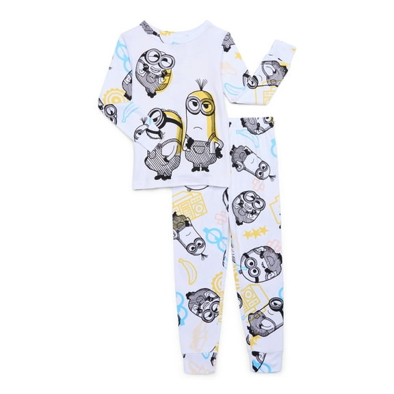 Minions Boys Long-Sleeve Top & Pants Pajama Set, 2-Piece, Sizes 4-10