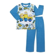 THE NIGHTMARE BEFORE CHRISTMAS Minions Boys Long Sleeve Top and Pants Pajama Set, 2-Piece, Sizes 4-12