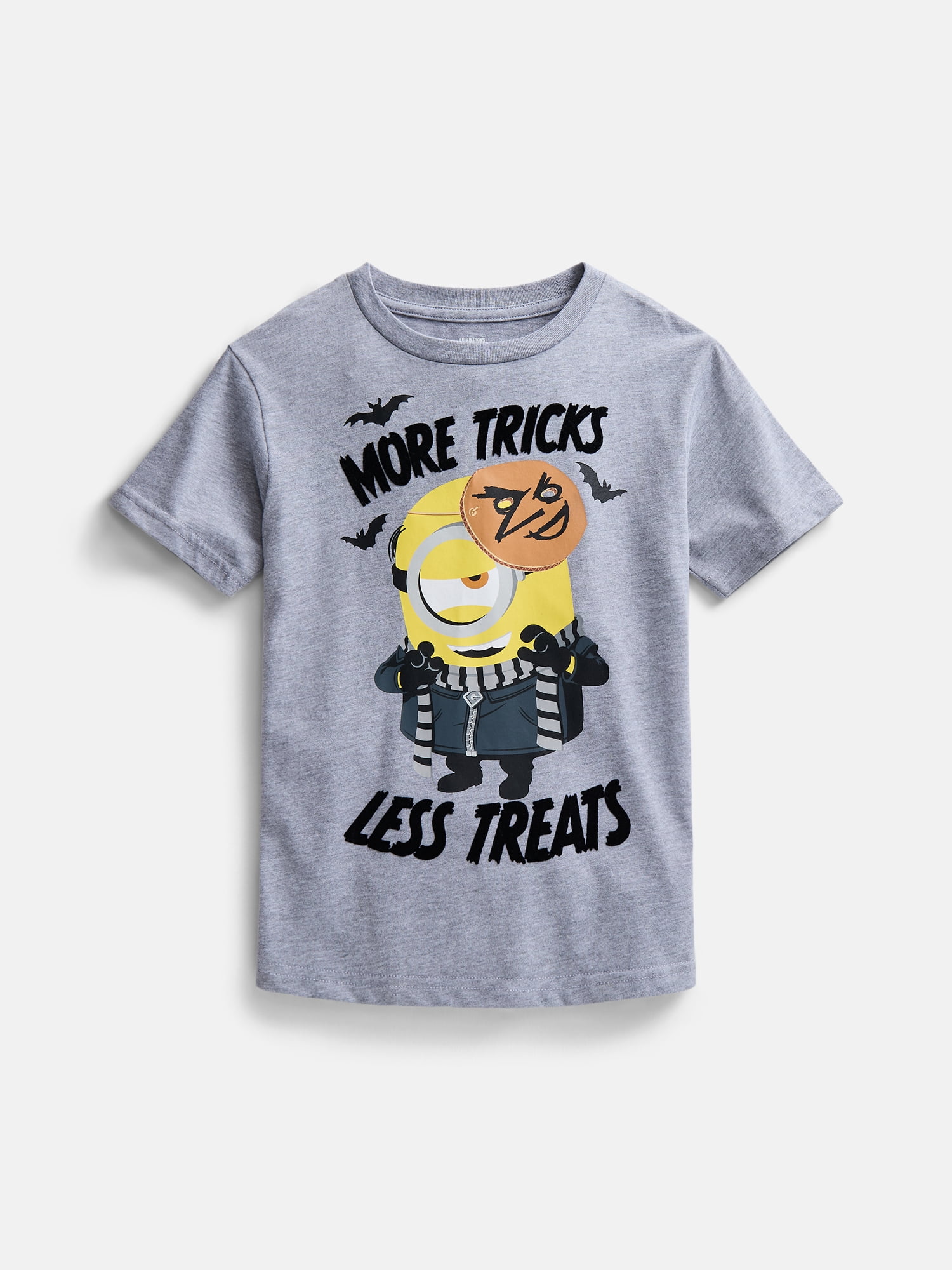 Minions Boys Halloween Graphic Tee with Short Sleeves, Sizes 4-18