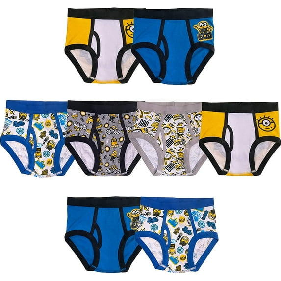 Minions Boys' Underwear Multipacks, B 8pk, 6