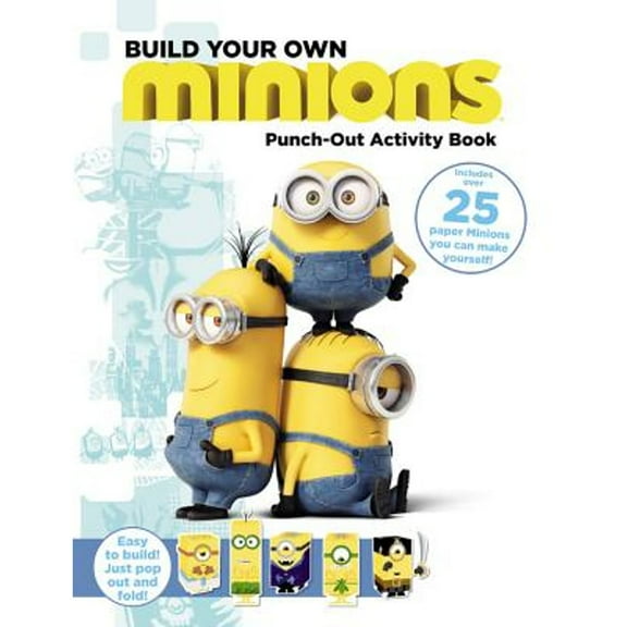 Pre-Owned Minions: Build Your Own Minions Punch-Out Activity Book, 9780316299992, Paperback, Act Csm edition
