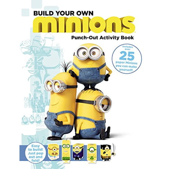 Pre-Owned Minions: Build Your Own Minions Punch-Out Activity Book Paperback