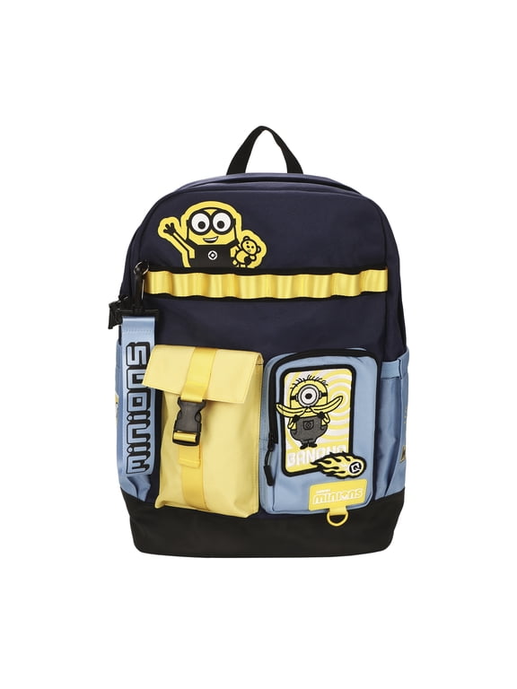 Minions Character Art Navy 18.5" Adult Utility Backpack