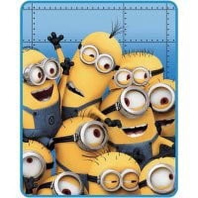 Minion store blanket walmart