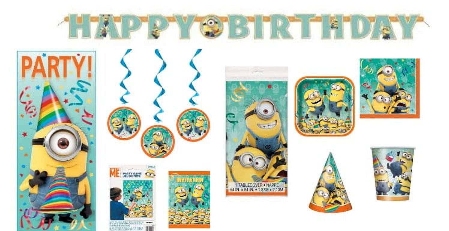 Minions Despicable Me Party Supplies Party Favor Set, 10 Pieces