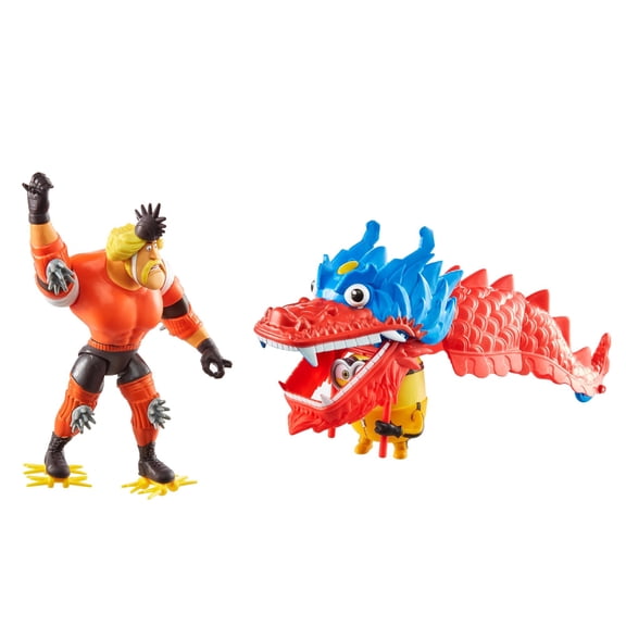 Minions Dragon Disguise Dragon Story Pack Action Figure Two-Pack For Kids Ages 4 And Up