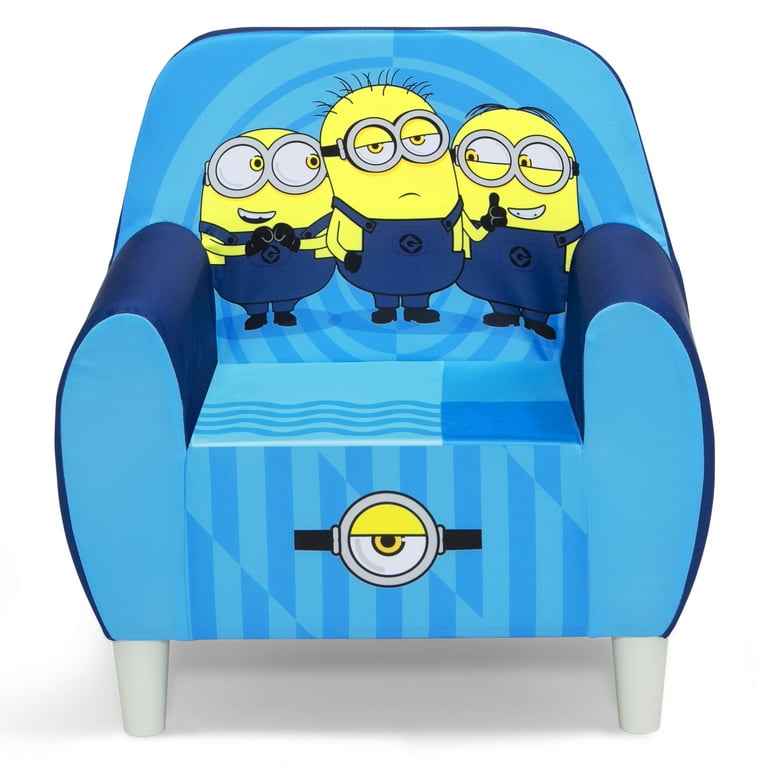 Minions Foam Chair by Delta Children Blue