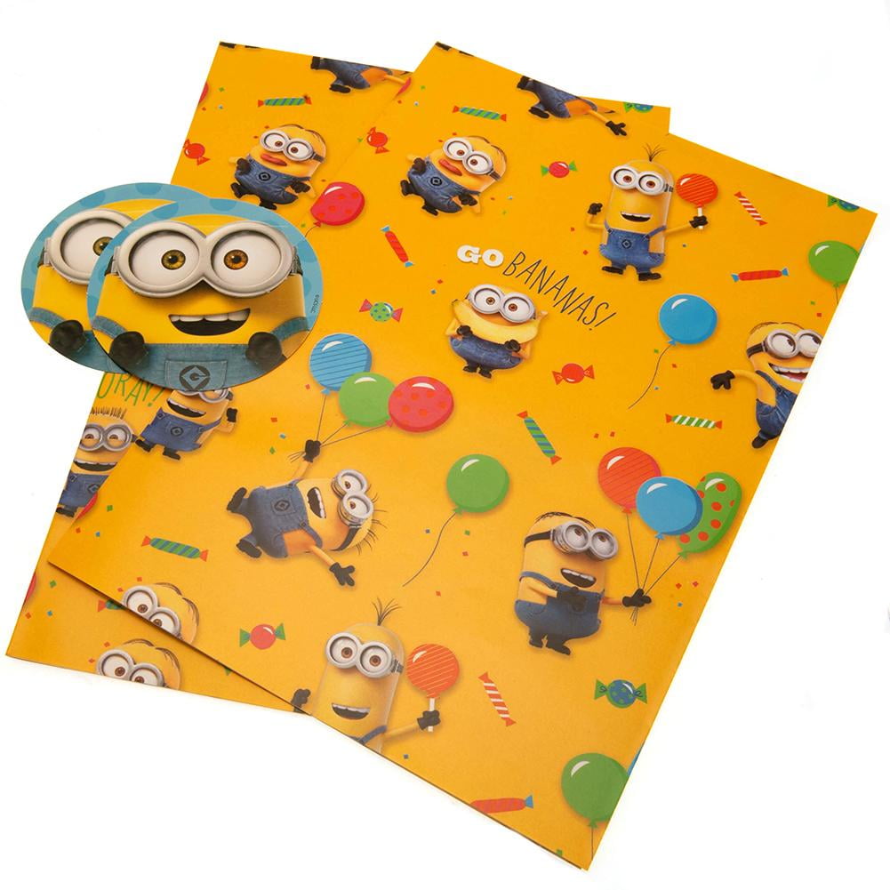 Minions Gift Wrap (Pack of 2)