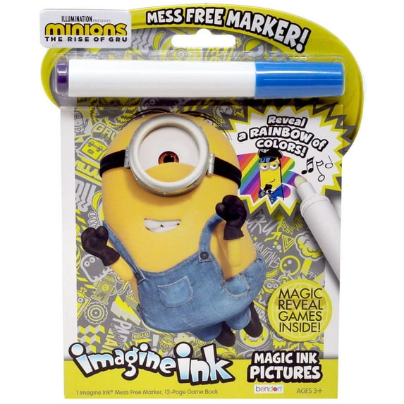 Minions Imagine Ink Magic Ink Pictures