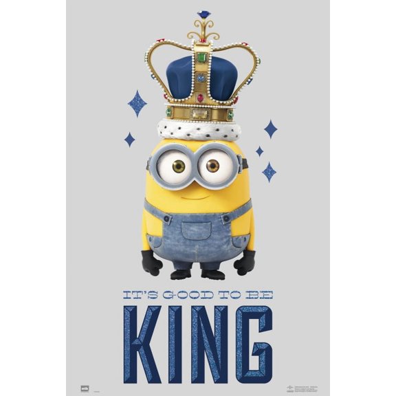 Minions It_S Good To Be King Poster (36 x 24)