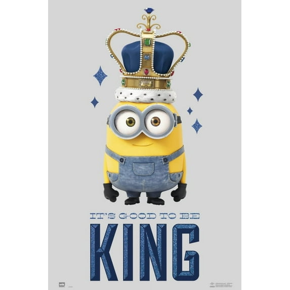 Minions It_S Good To Be King Poster (36 x 24)