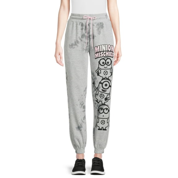 Minions by Universal Studios Relaxed Fit High Rise Jogger Sweatpants (Women's)