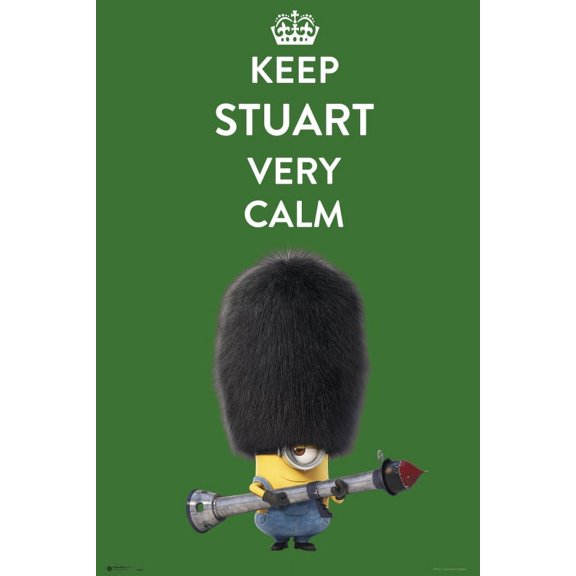 Minions Keep Stuart Poster (36 x 24)