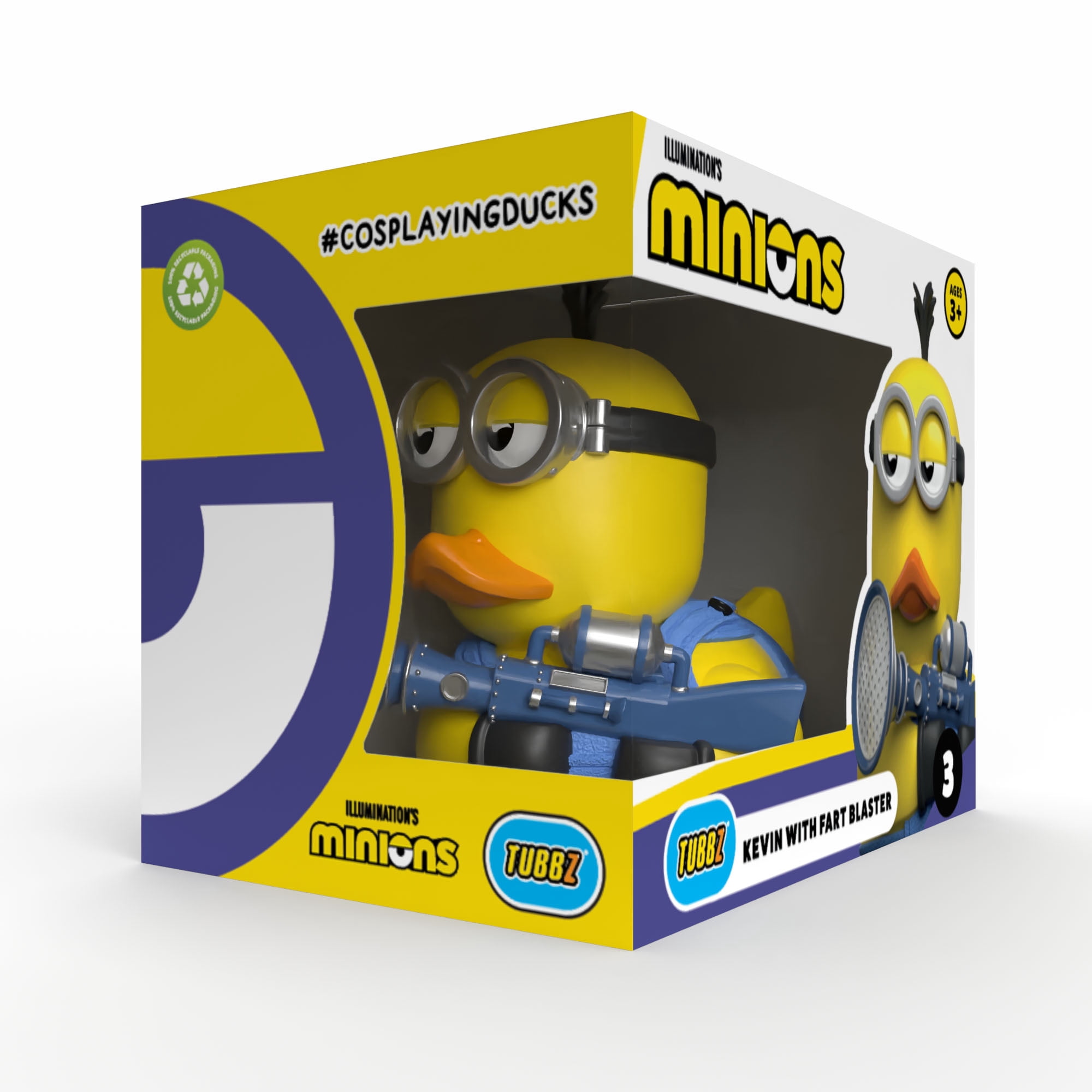 Minions: Kevin with Fart Blaster TUBBZ (Boxed Edition) - Walmart.com