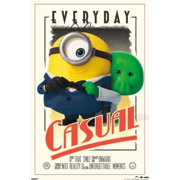 Minions & Monsters (2026) - Everyday Casual Wall Poster, 14.725" x 22.375"