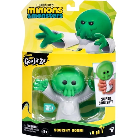Minions & Monsters Heroes Goo Jit Zu Squishy Goomi Action Figure (Super Squishy)