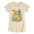 thumbnail image 1 of Minions & Monsters - Star Film Crew - Youth Girls Fitted Short Sleeve T-Shirt, 1 of 5