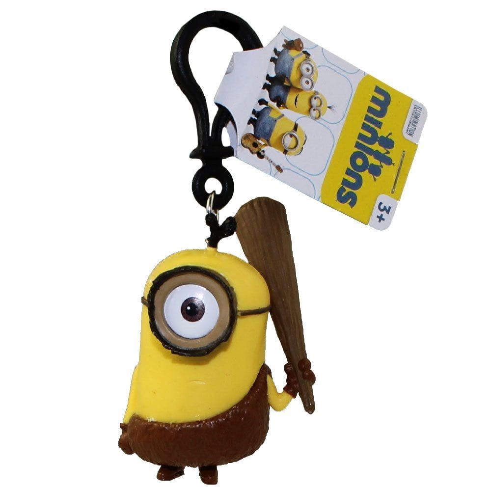 リップグロス minion Minions Movie: Cro Minion Stuart PVC Figurine Backpack Clip