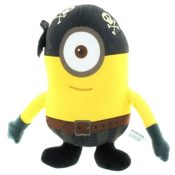 Minions Movie Despicable Me 6.5" Plush Pirate