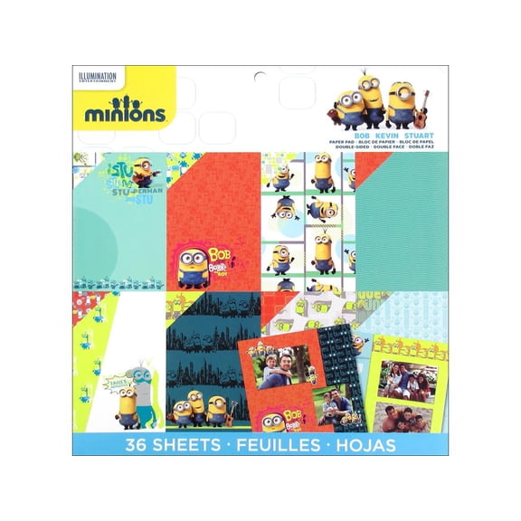Minions Paper Pad, 36 Sheets