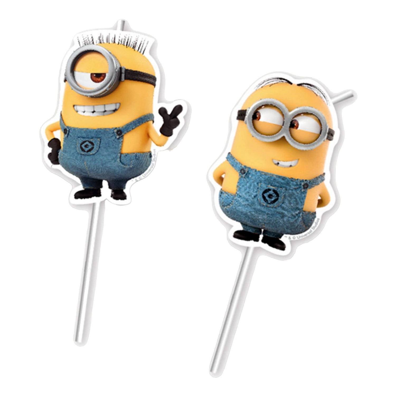 Minions Printed Straw (Pack of 6) - Walmart.com