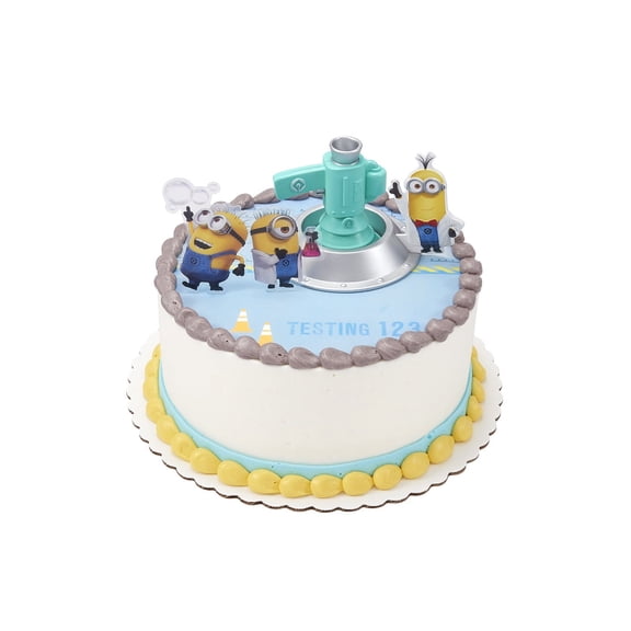 Minions Round Cake